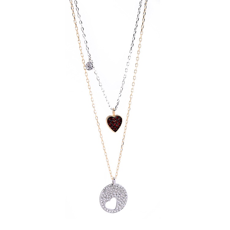 Quality heart stone Necklace